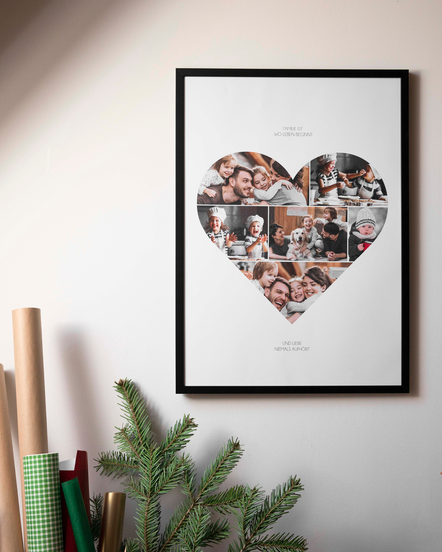 6 kreative Fotogeschenke Ideen für die Familie zu Weihnachten